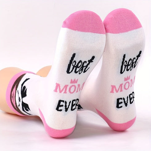 Best Mom Ever Cotton Socks